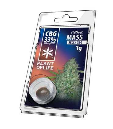 Resine JELLY AU CBG 33% Critical Mass 1g