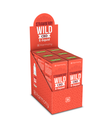 E-liquide CBD Wild Strawberry Fraise sauvage 10ml (100mg)