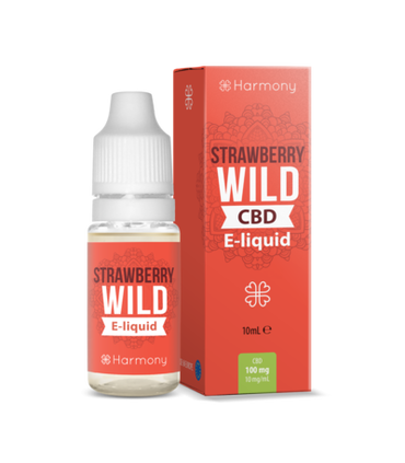 E-liquide CBD Wild Strawberry Fraise sauvage 10ml (100mg)