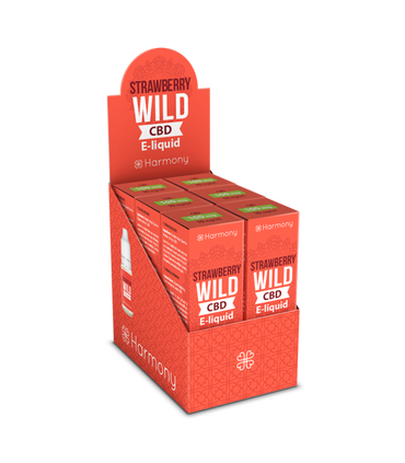 E-liquide CBD Wild Strawberry Fraise sauvage 10ml (600mg)